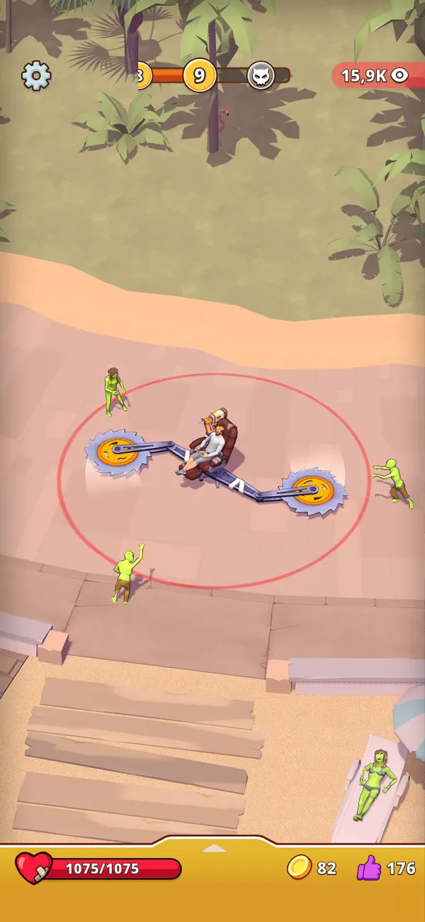 #1. Tower Defense: Lazy Apocalypse (iOS) By: Liudmyla Petryshyn