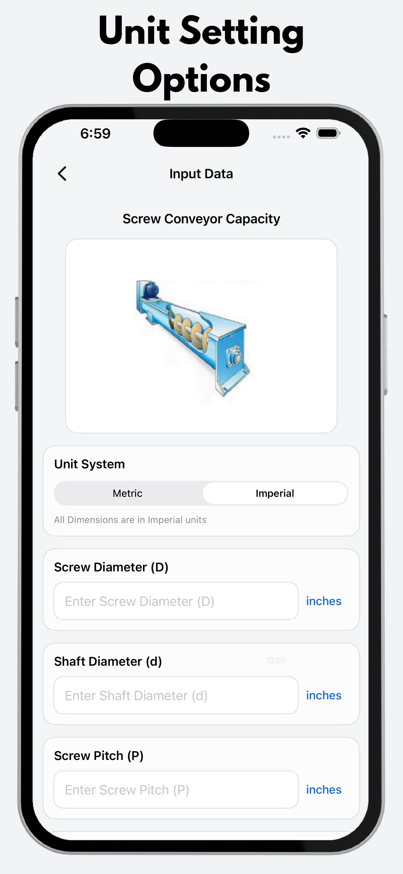 Screw Conveyor Pro screenshot 5