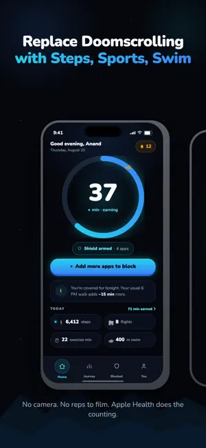 Stridle: Earn Screen Time screenshot 1