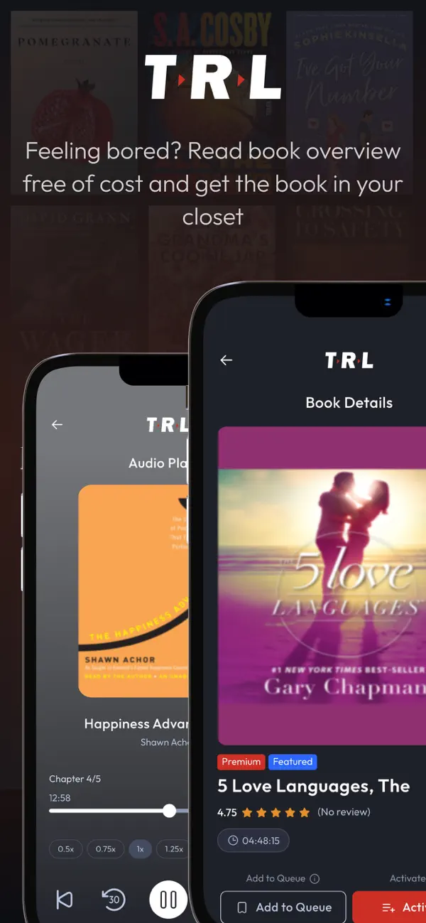 Screenshot #3 pour TRL Audiobooks
