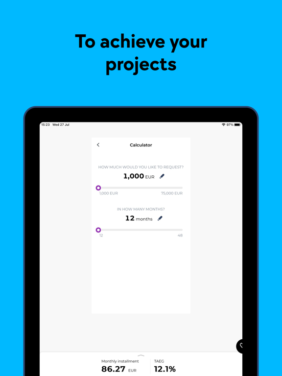 ActivoBank iPad screenshot 4 - Finance app