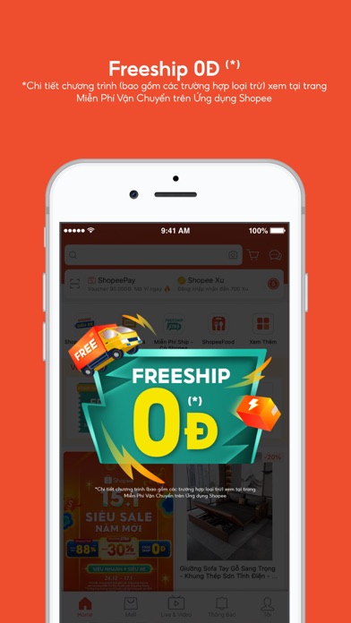 Shopee 9.9 Ngày Siêu Mua Sắm iPhone screenshot 5