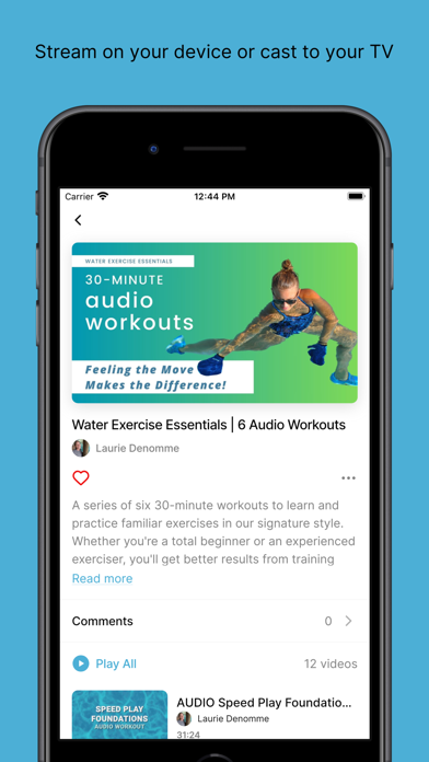 Water Exercise Coach Screenshot