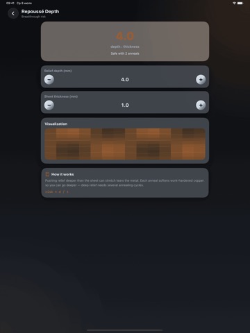 Metalsmith Studio iPad screenshot