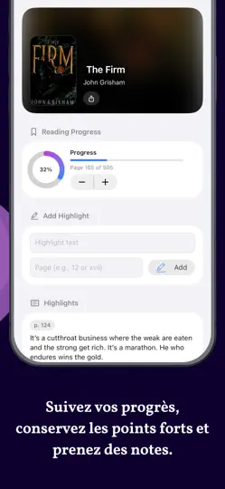 Capture d'écran de Suivi De Livres IA : Bookly sur iPhone 2