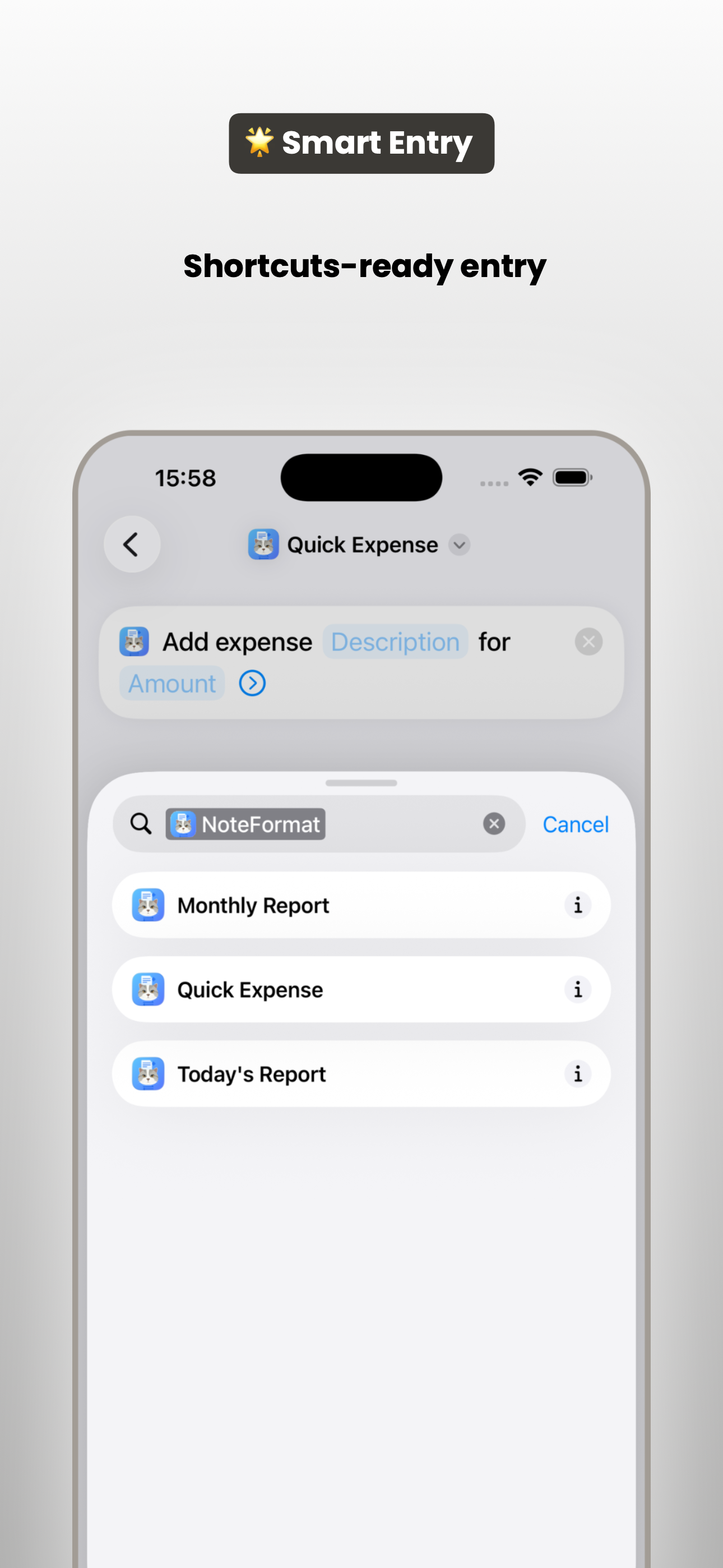 NoteFormat - Expense Formatter