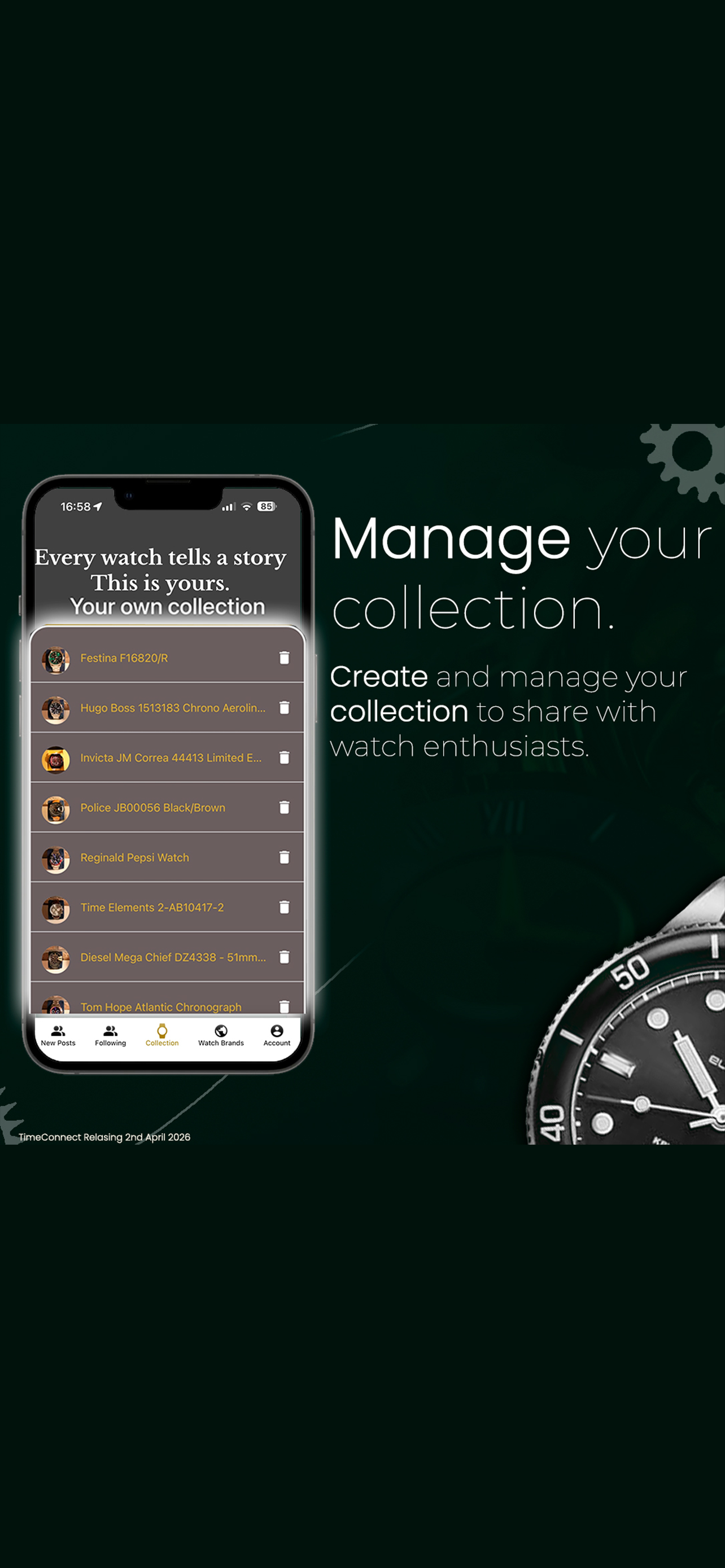 TimeConnect - watch community screenshot 3