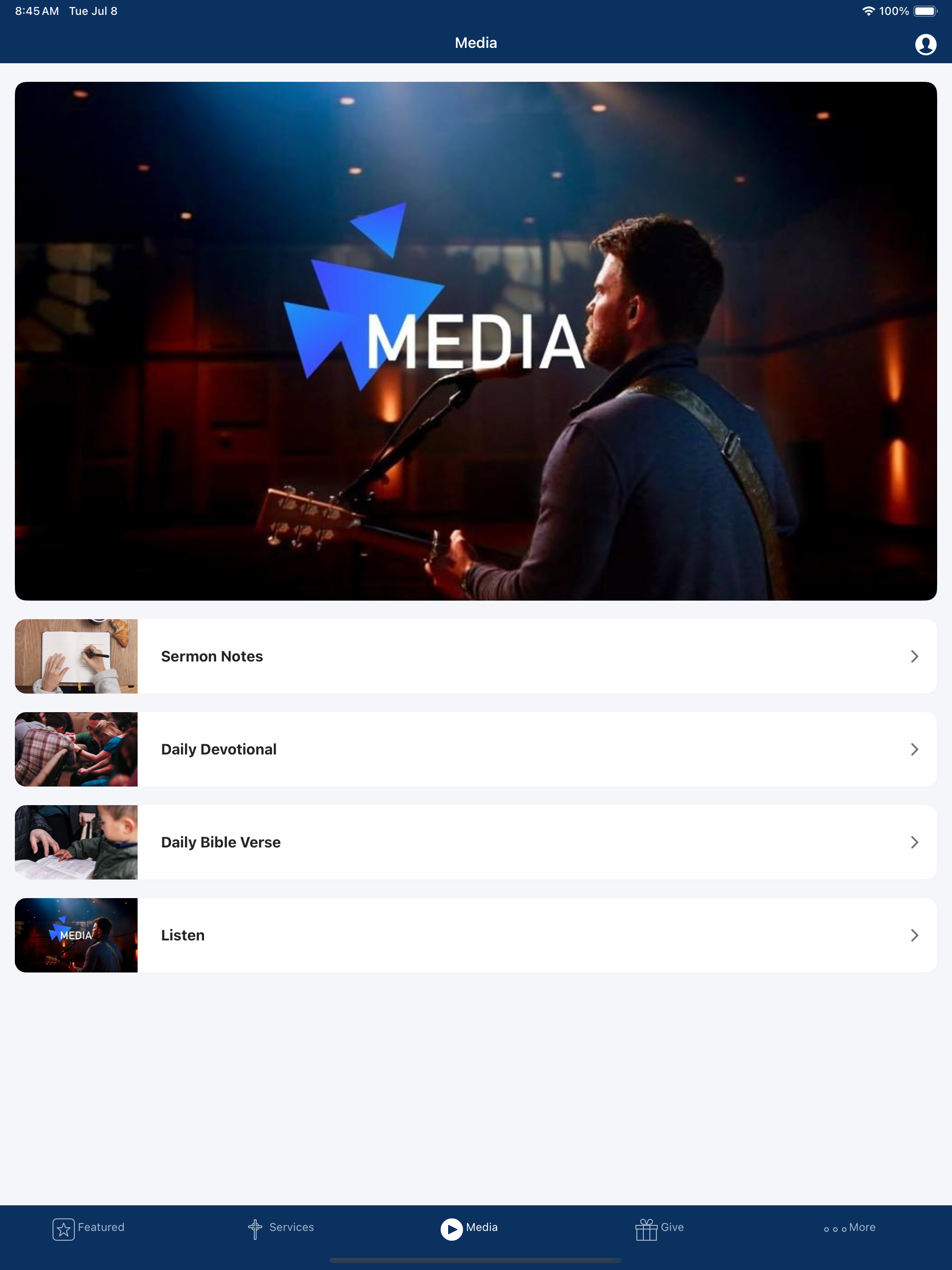 Peace Baptist Ch of Whiteville screenshot 6