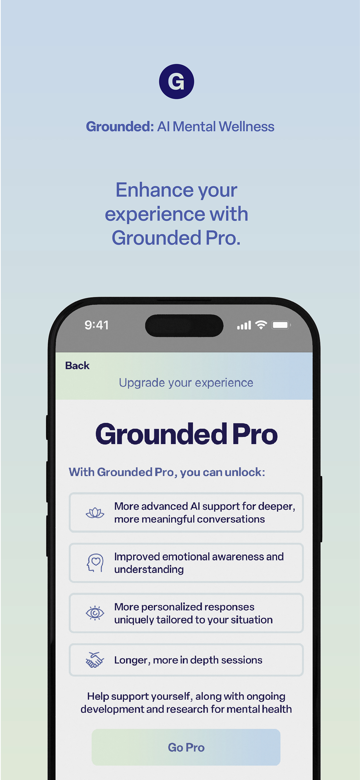 Grounded: AI Mental Wellness screenshot 5