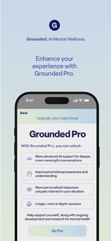 Grounded: AI Mental Wellness Screenshot 5 of 5