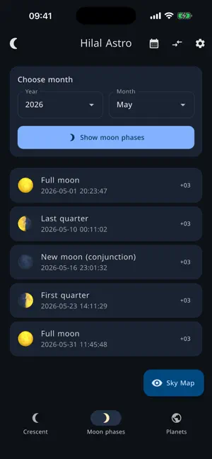 Hilal Astro screenshot 3