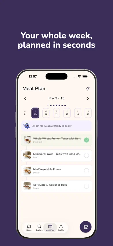 Nica: Baby Food & Meal Planner screenshot 4