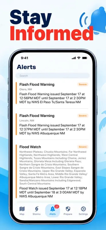 Hurricane Tracker & Storm Map screenshot 5 of 6