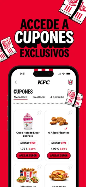KFC España #PolloPollo iPhone screenshot 6