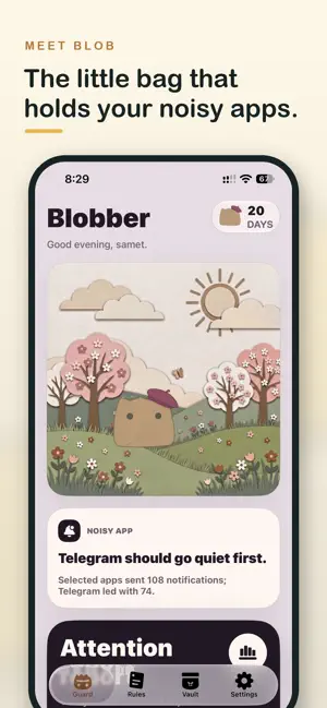 Blobber: App Blocker & Focus screenshot 1
