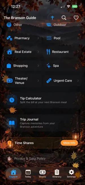 The Branson Guide screenshot 2