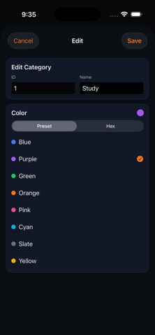 Chrono Journal screenshot