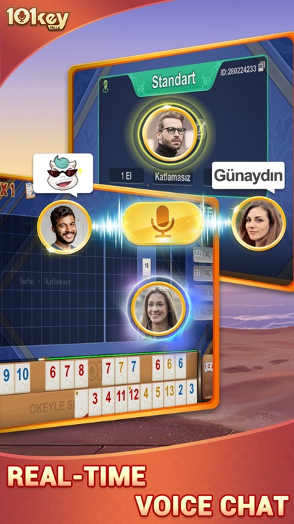 101 Okey Yalla: Live & Chat