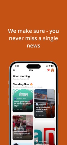 Realtime Nepal-Nepali News app screenshot