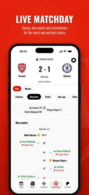 Arseblog screenshot 3
