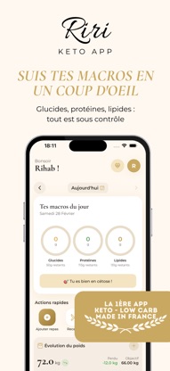 Riri Keto : Régime Cétogène screenshot 1