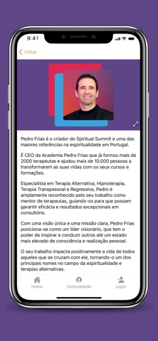 Academia Pedro frias screenshot