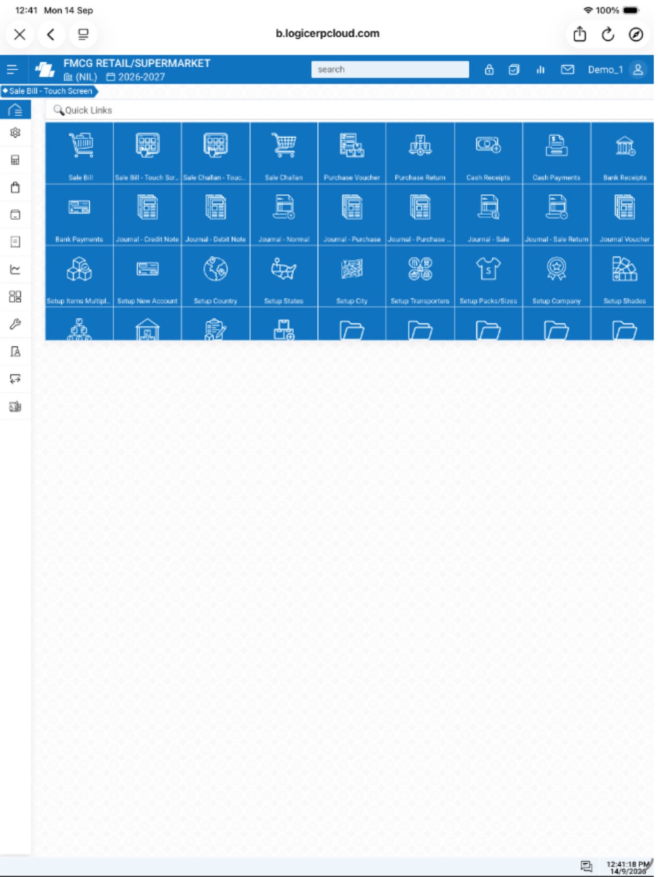 Screenshot 10 of LOGIC ERP Cloud