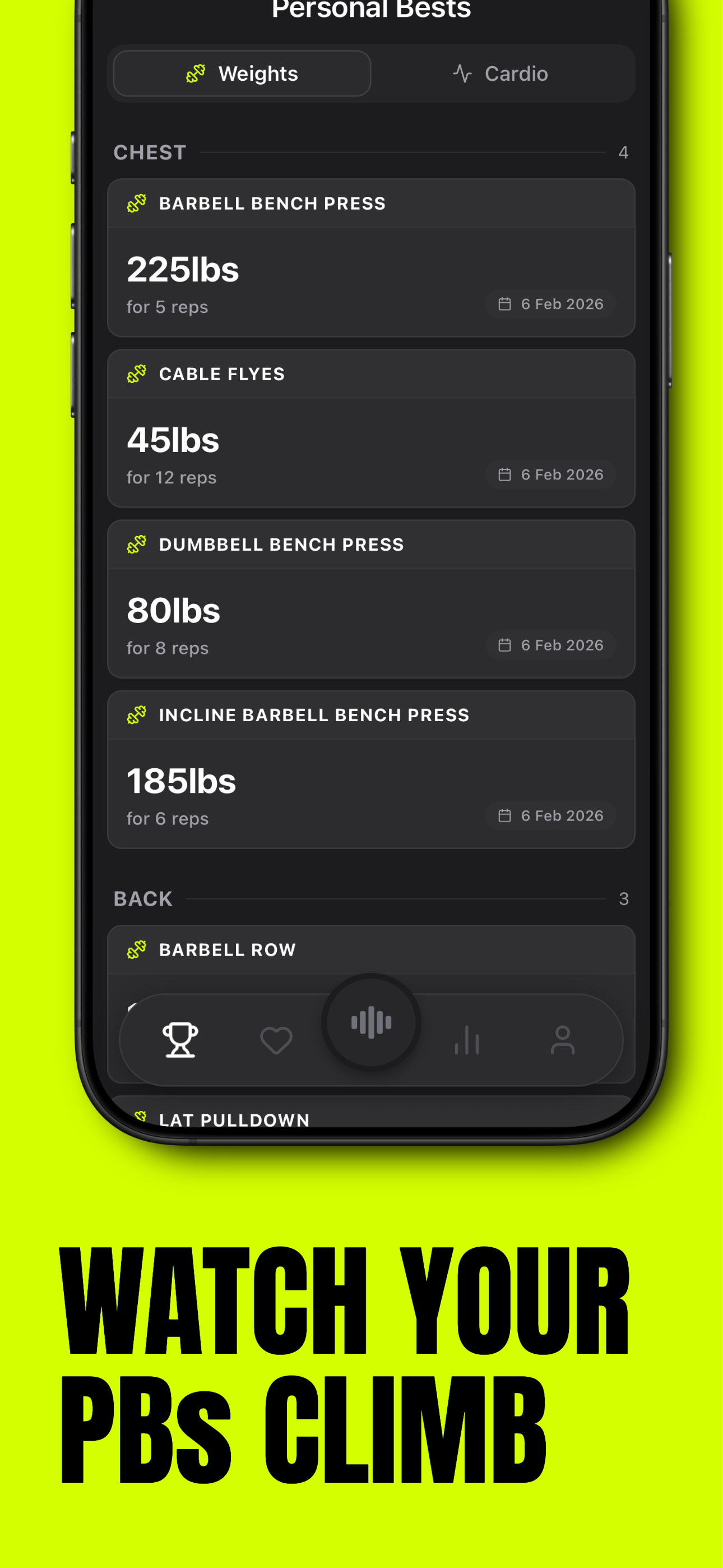 SLAB: Voice Workout Log