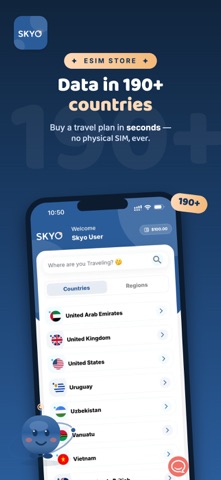 Skyo eSIM Screenshot 1 of 5
