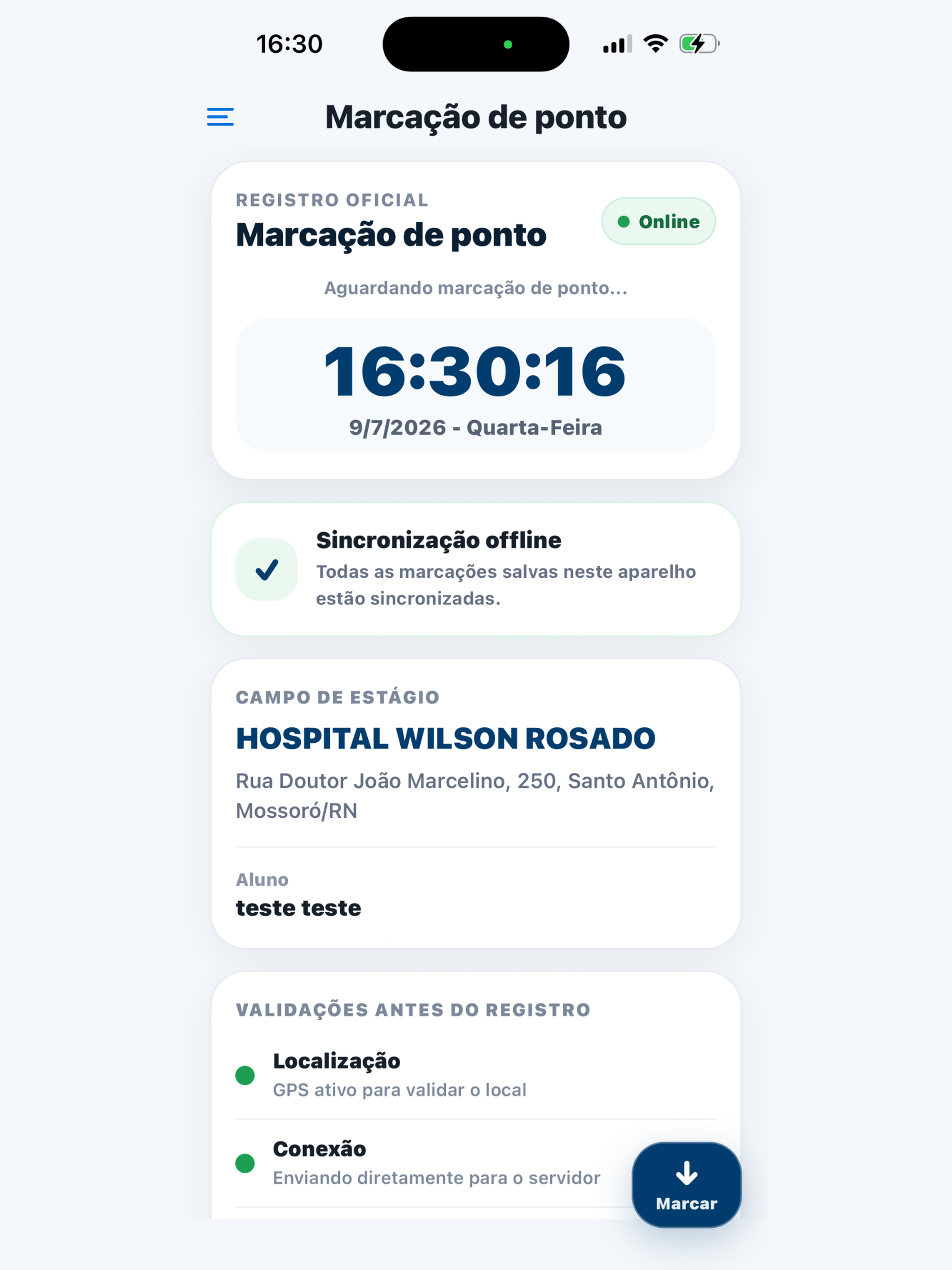 FACENE/RN Frequência screenshot 11