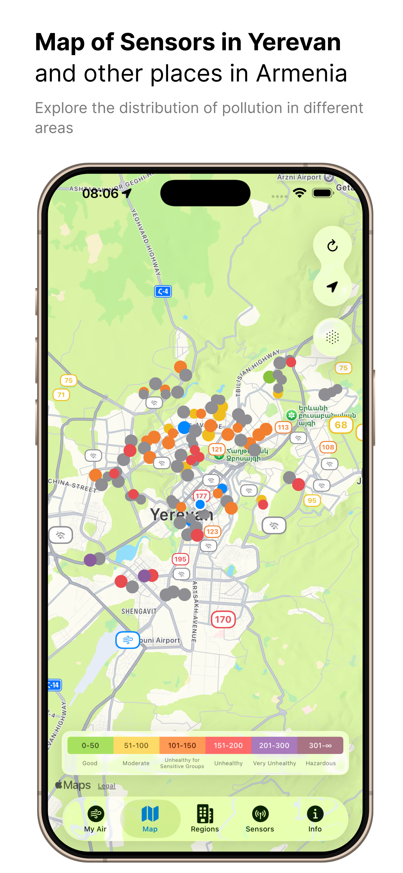 Air Quality in Armenia