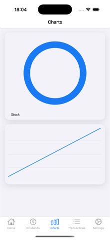 Stock Portfolio Manager - Divi iPhone screenshot