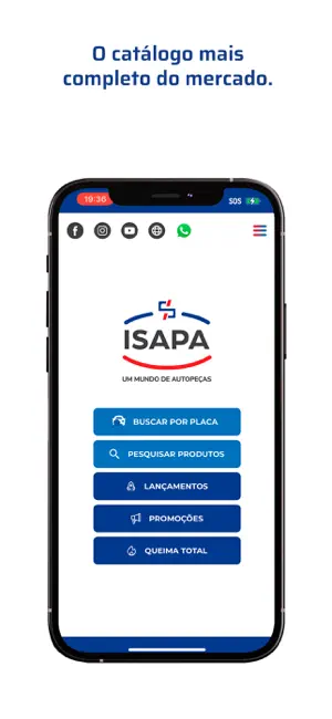Isapa Autopeças - Catálogo screenshot 1