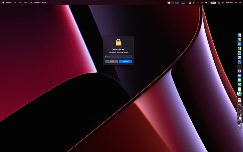 #6. My Keepass - Menubar Passwords (macOS) By: Cacira, Inc