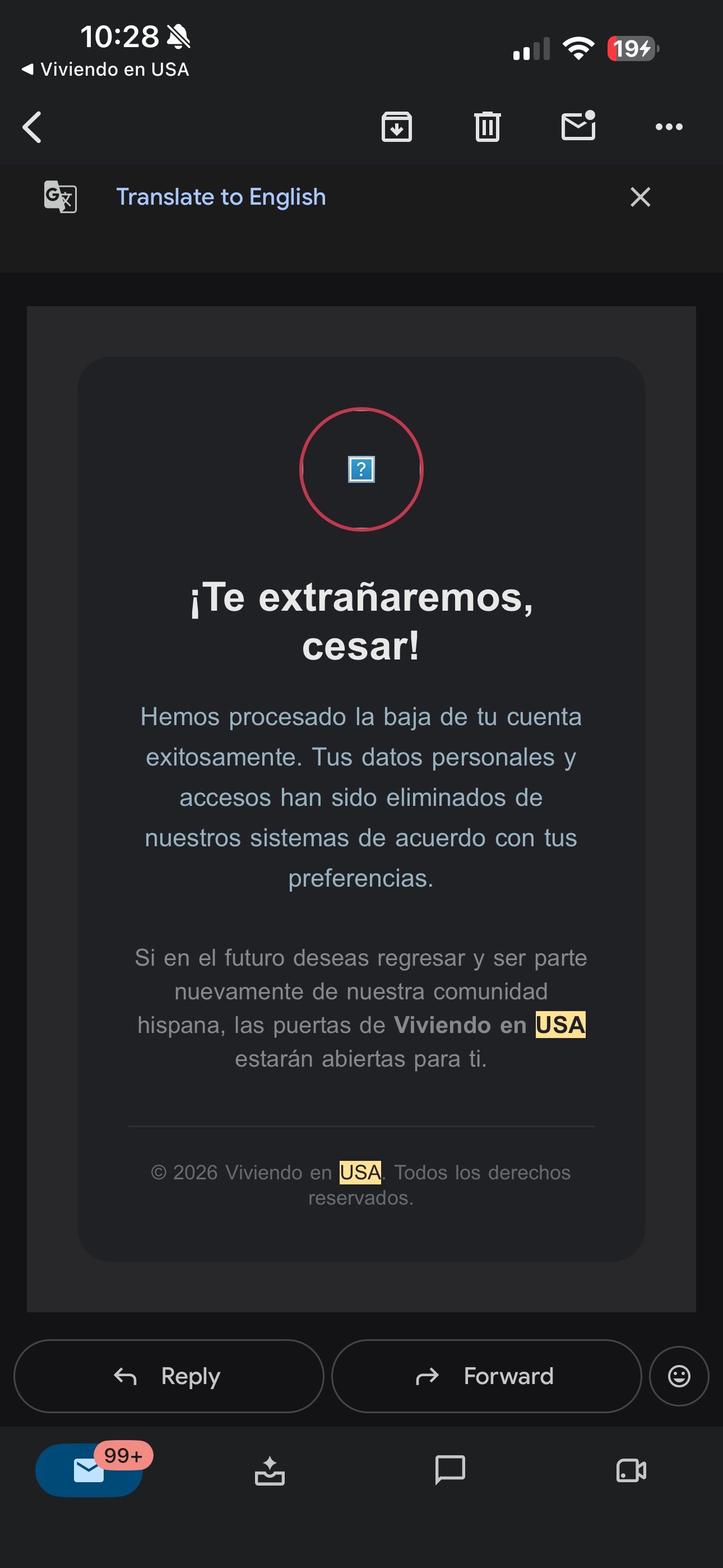 Screenshot 10 of Viviendo en USA - Comunidad