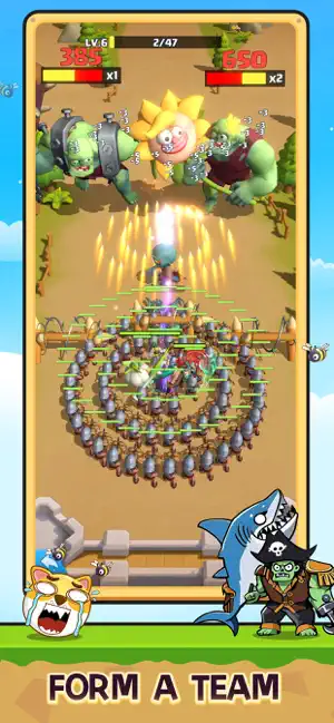 X-Clash: Survival Challenge iPhone screenshot 4