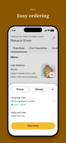 sindo pan asian iPhone screenshot