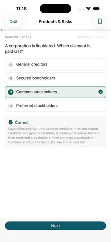 SIE Exam Prep: Practice Test Screenshot 2 of 5
