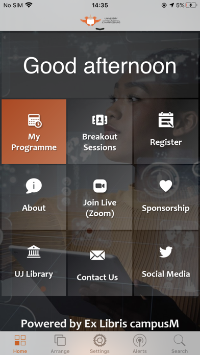 Screenshot #1 pour UJ Conference 2020