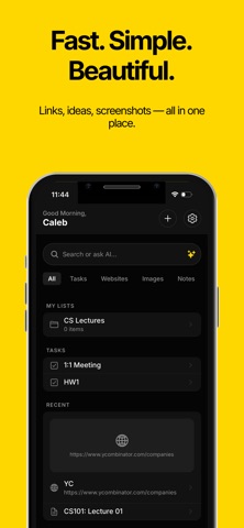 Superlist: Remember Everything iPhone screenshot