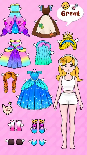 Paper Princess - Doll DIY Fun screenshot 3