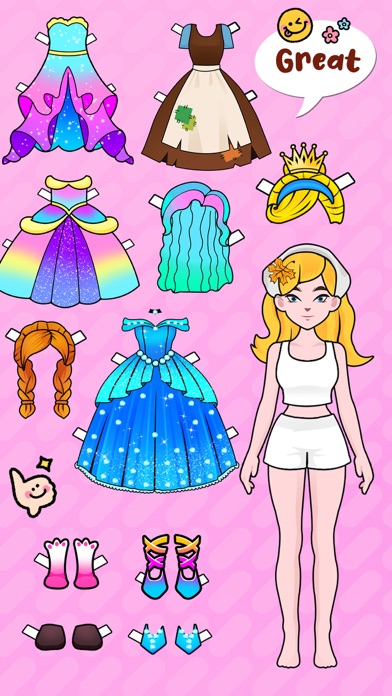 Paper Princess - Doll DIY Fun Screenshot