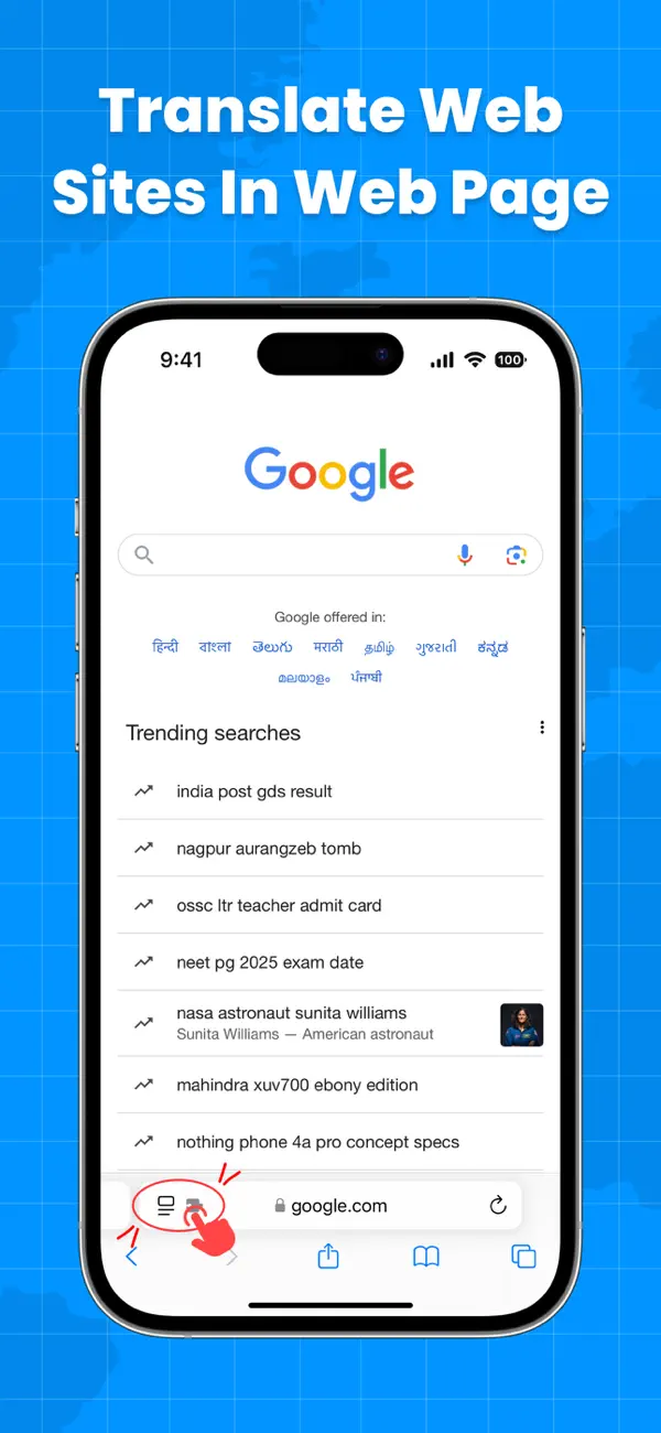 Screenshot #3 pour AI Translator for Web Pages