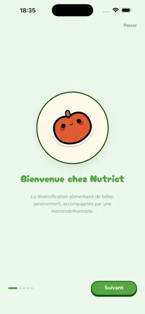 Recettes bébé & DME: Nutrict screenshot 1