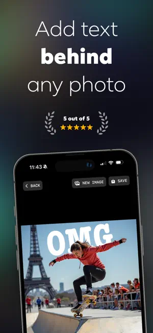 Text Behind AI screenshot 1