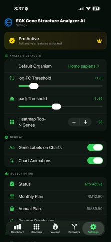 EGK AIGenesAnalyze screenshot