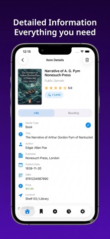 MyLibrary - Book Manager screenshot