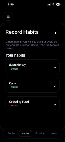 Streaks: Habit Tracking screenshot