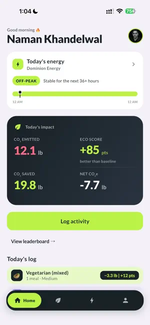 EcoScore - Measure Your Impact screenshot 1