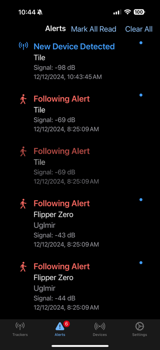Tracker Detector Screenshot 5 of 9